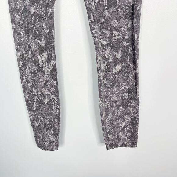 Lululemon Women 6 Align High Rise Pant 25" Legging Hideaway Camo Lunar Rock Gray - Picture 4 of 12